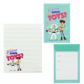 Japan Disney Letter Envelope Set - Toy Story 4 Woody Grey - 3
