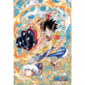 Japan One Piece Art Crystal Jigsaw Puzzle 126pcs - Luffy - 1