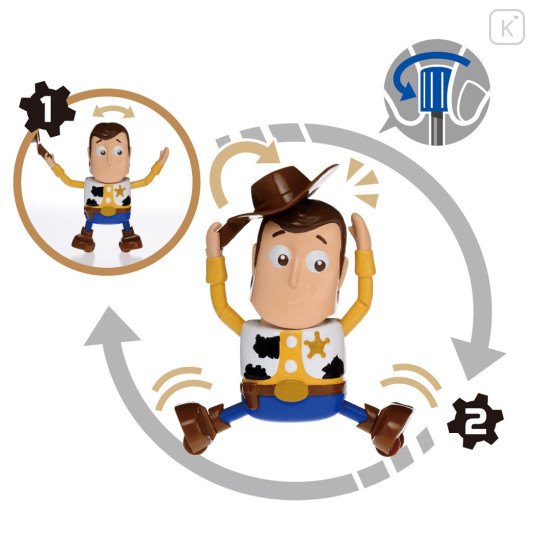 Japan Disney Movin Movin - Toy Story Woody - 4