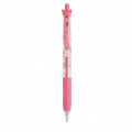 Japan San-X Rilakkuma Head Sarasa Clip 0.4mm Gel Pen - Pink - 1
