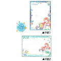Japan Disney Mini Notepad - Little Mermaid Ariel - 2