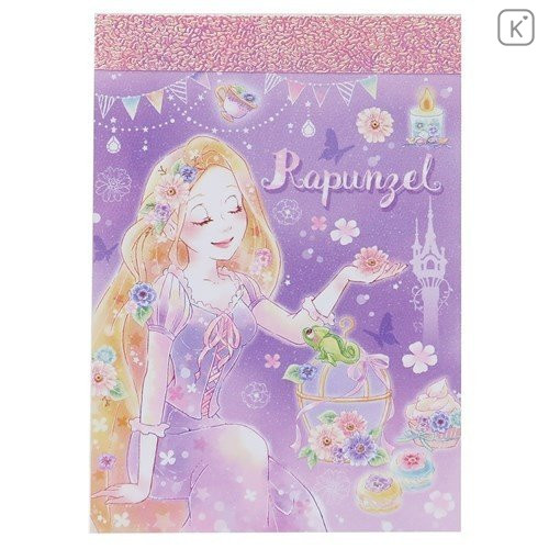 Japan Disney Mini Notepad - Princess Rapunzel - 1
