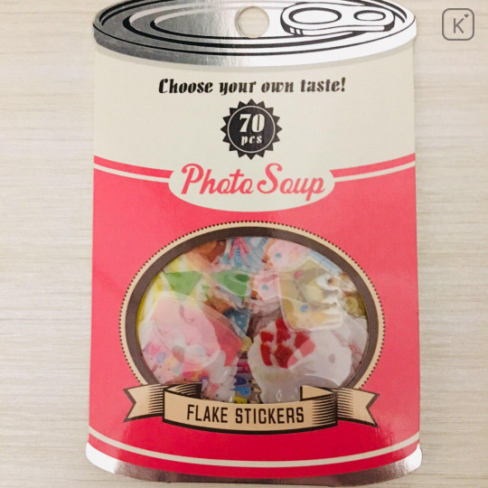 Photo Soup Flake Stickers 70pcs - Birthday - 2