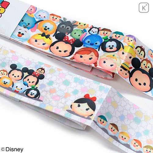 Japan Disney Tsum Tsum Ribbon Tape - 5