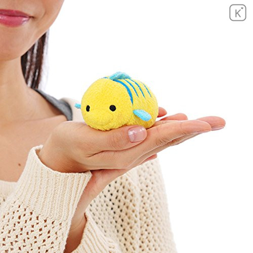 Japan Disney Tsum Tsum Mini Plush (S) - Flounder - 7