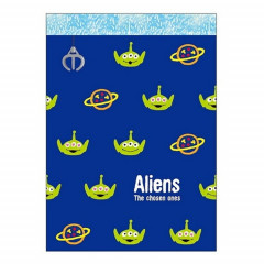 Japan Disney Mini Notepad - Toy Story Little Green Men Alien