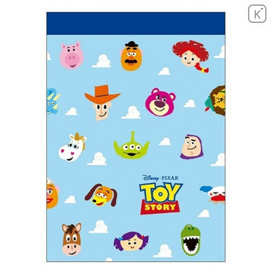Japan Disney Mini Notepad - Toy Story Characters - 1