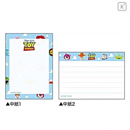 Japan Disney Mini Notepad - Toy Story Characters - 2
