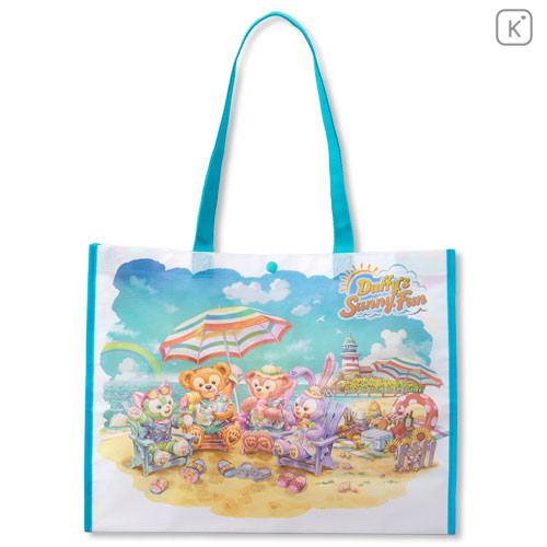 Japan Disney Shopping Tote Bag - Duffy’s Sunny Fun - 1