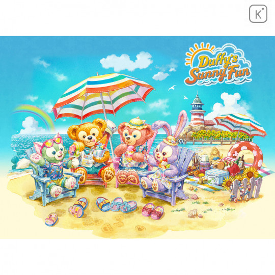 Japan Disney Shopping Tote Bag - Duffy’s Sunny Fun - 3