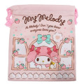 Japan Sanrio Drawstring Bag - My Melody Strawberry - 1