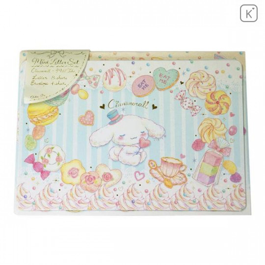 Japan Sanrio Letter Envelope Set - Cinnamoroll Watercolor - 1