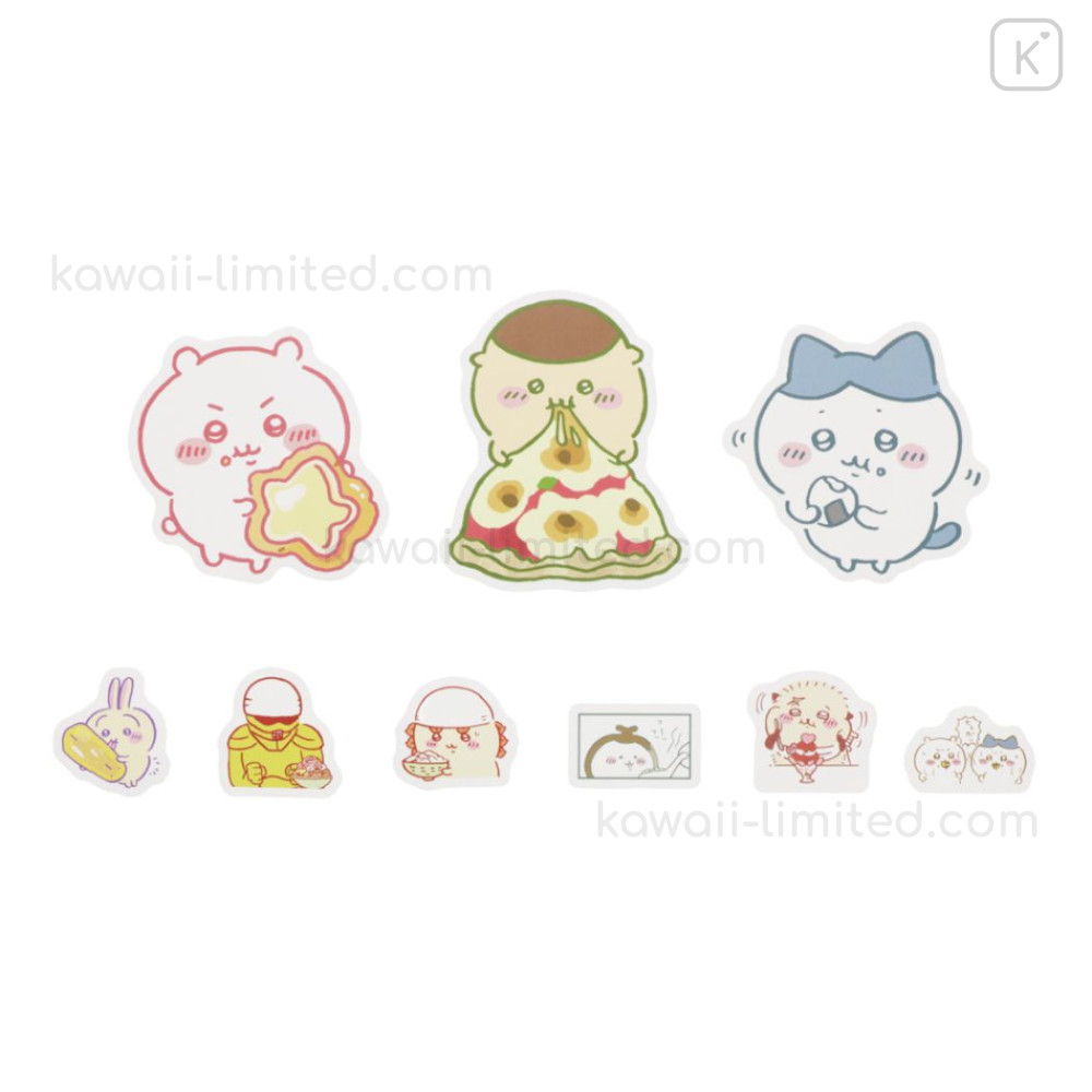 Japan Chiikawa Piece Seal Flake Sticker Pink Kawaii Limited