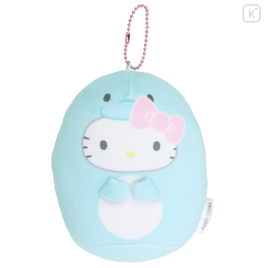 Japan Sanrio Squishy Stuffed Toy - Hello Kitty : Dolphin - 1