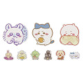 Japan Chiikawa Piece Seal Flake Sticker - Momonga Violet - 4