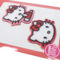 Japan Sanrio Wappen Mini Iron-on Applique Patch 2pcs Set - Hello Kitty / Face - 2