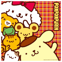 Japan Sanrio Handkerchief - Pompompurin / Friends