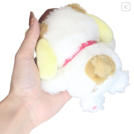 Japan Sanrio Fluffy Plush Toy (S) - Pompompurin / Happy Cat - 3