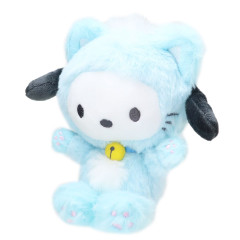 Japan Sanrio Fluffy Plush Toy (S) - Pochacco : Happy Cat