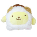 Japan Sanrio Fluffy Plush Toy (S) - Pompompurin : Happy Cat Sliding - 2