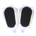 Japan Sanrio Plush Slippers - Kuromi - 3