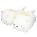 Japan San-X Sumikko Gurashi Plush Slippers - Cat - 1