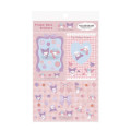 Japan Sanrio Frame Deco Sticker - Kuromi & Melody - 1