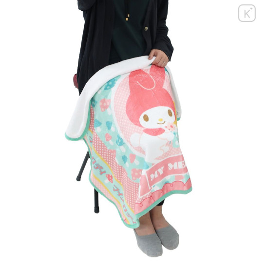 Japan Sanrio Flannel Blanket - My Melody / Pink - 5