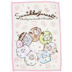 Japan San-X Sumikko Gurashi Flannel Blanket - Sweets