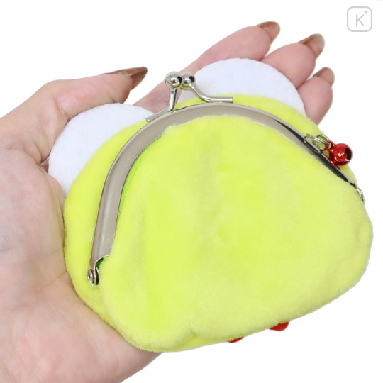 Japan Sanrio Gamaguchi Mascot Coin Case - Keroppi : Face - 2