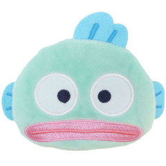 Japan Sanrio Gamaguchi Mascot Coin Case - Hangyodon : Face