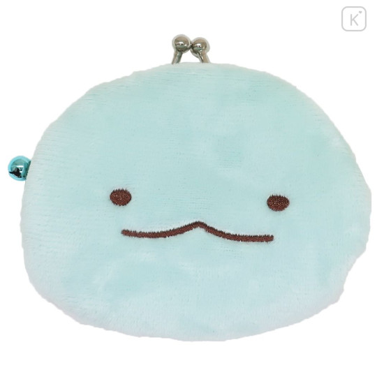 Japan San-X Sumikko Gurashi Fluffy Mini Coin Purse - Lizard - 1
