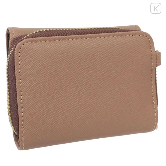 Japan Sanrio Tri-Fold Wallet - Pompompurin : Brown - 2