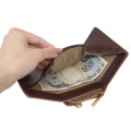 Japan Sanrio Tri-Fold Wallet - Pompompurin : Brown - 4