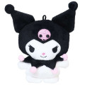 Japan Sanrio Mascot Brooch - Kuromi - 1