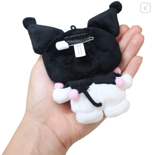 Japan Sanrio Mascot Brooch - Kuromi - 2