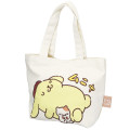 Japan Sanrio Mini Tote Bag - Pompompurin / Sleeping - 1