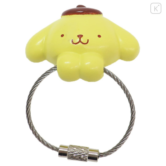 Japan Sanrio Key Magnet Keychain - Pompompurin - 1