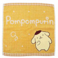 Japan Sanrio Jacquard Towel Handkerchief - Pompompurin / Grid - 1