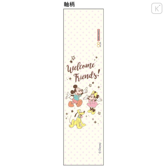 Japan Disney Metacil Light Knock Pencil - Mickey & Minnie - 4