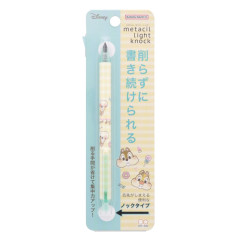 Japan Disney Metacil Light Knock Pencil - Chip & Dale
