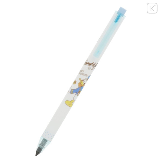 Japan Disney Metacil Light Knock Pencil - Donald & Chip & Dale - 2