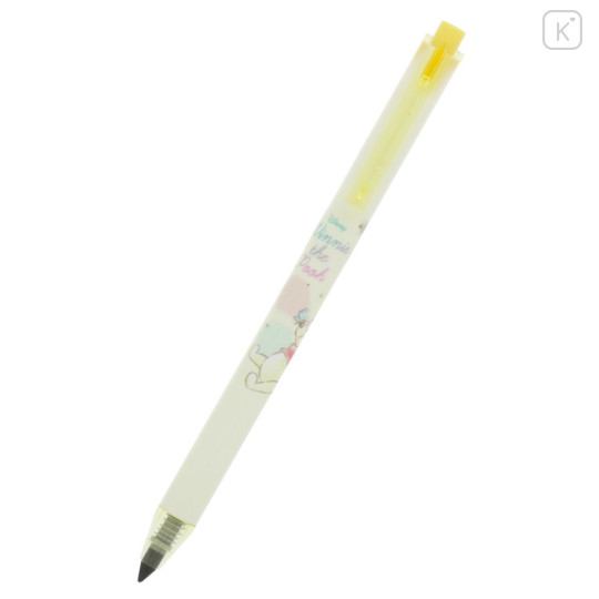 Japan Disney Metacil Light Knock Pencil - Winnie the Pooh - 2