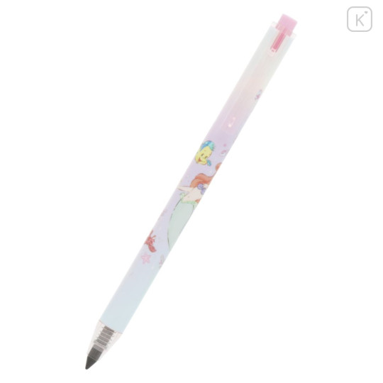 Japan Disney Metacil Light Knock Pencil - Ariel - 2