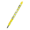 Japan Peanuts Metacil Light Knock Pencil - Friends / Yellow - 3