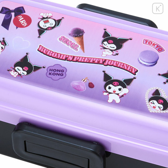 Japan Sanrio Lunch Box - Kuromi / Kuromi's Pretty Journey - 2