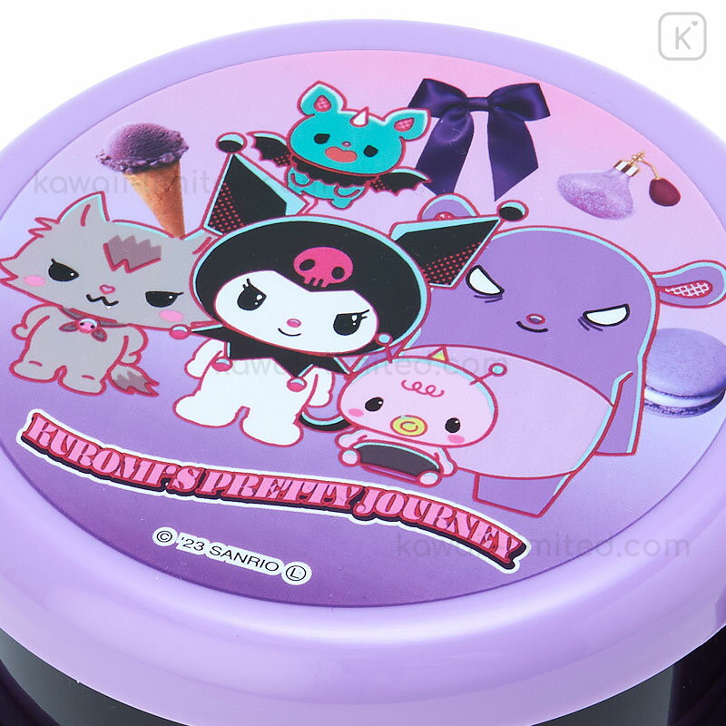 Japan Sanrio Lunch Box - Kuromi / Kuromi's Pretty Journey