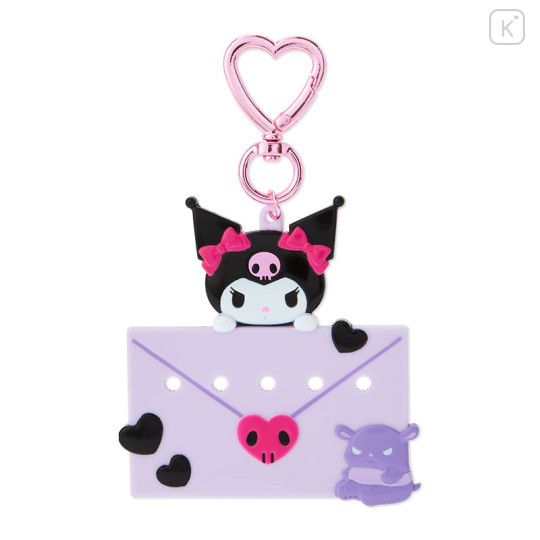 Japan Sanrio Original Custom Keychain - Kuromi / Maipachirun - 1