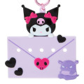 Japan Sanrio Original Custom Keychain - Kuromi / Maipachirun - 2