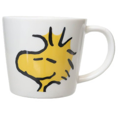 Japan Peanuts Porcelain Mug - Woodstock Face / Smile